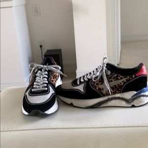 Like new Golden Goose sneakers from last season.